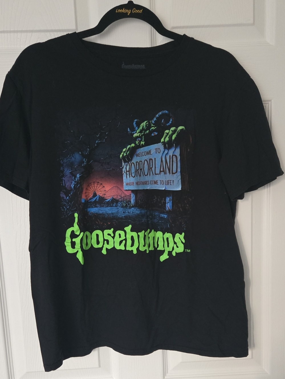 Goosebumps Black Graphic Tee